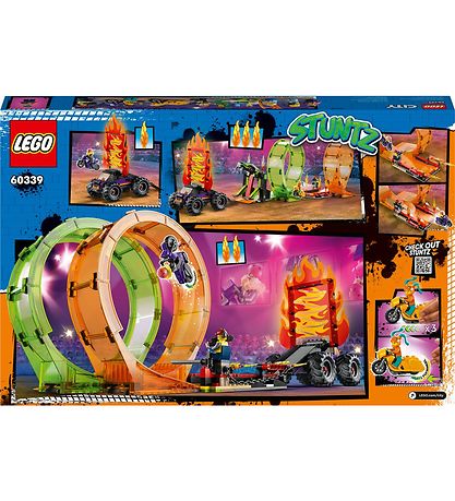 LEGO? City Stuntz - Stuntarena Med Dobbelt Loop 60339 - 598 Dele