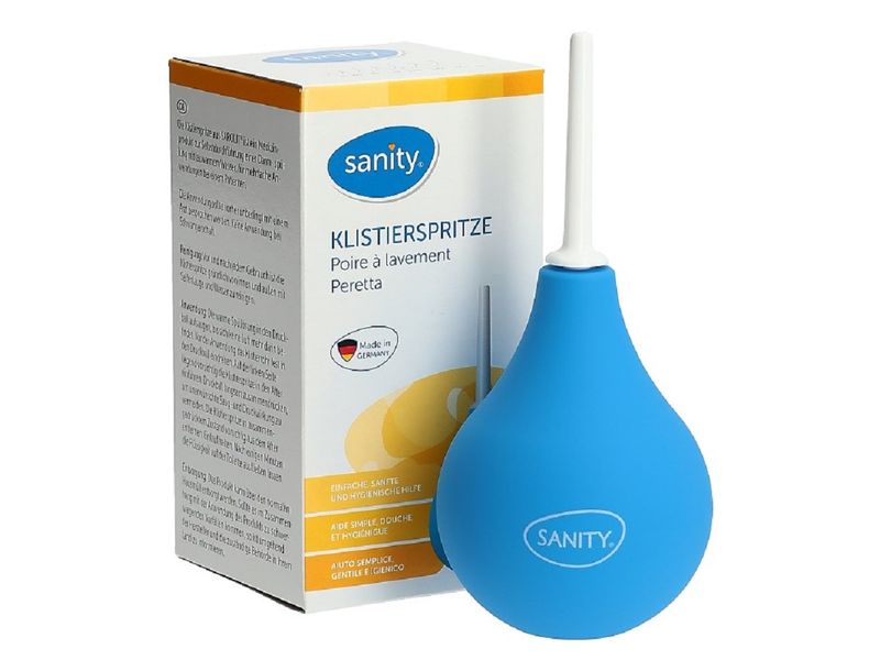 Sanity Birnspritze 224 ml Gr 9, 2tlg Birnspritze geeignet für sanfte Anwendungen