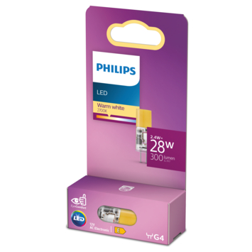 Philips LED capsule G4 2.7W niet dimbaar