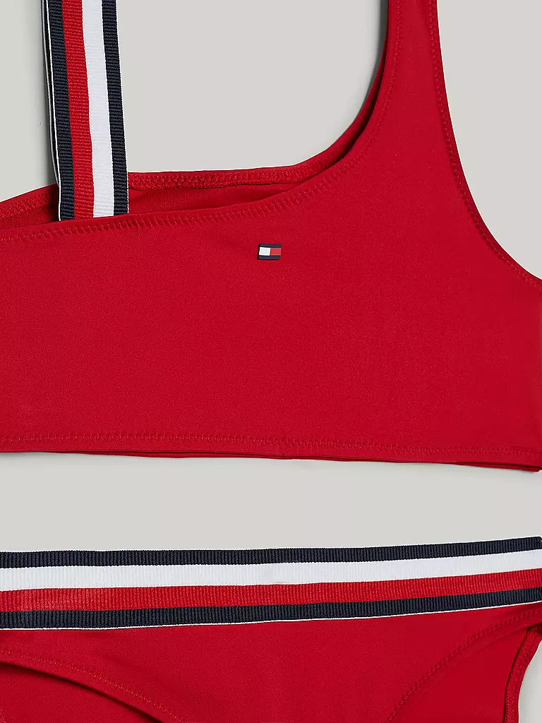 TOMMY HILFIGER Mädchen Bikini rot