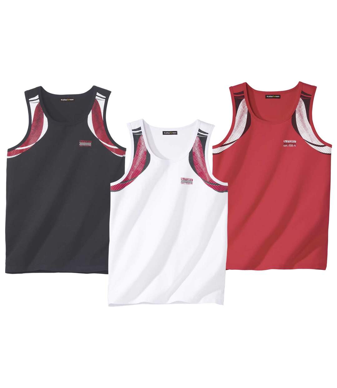 Lot de 3 Débardeurs Sunny Sport