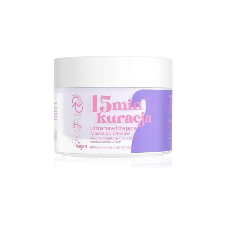 OnlyBio Hair Cycling Moisturizing 15 Minuten Ultra-Feuchtigkeitsbehandlung Haarmaske 280 ml