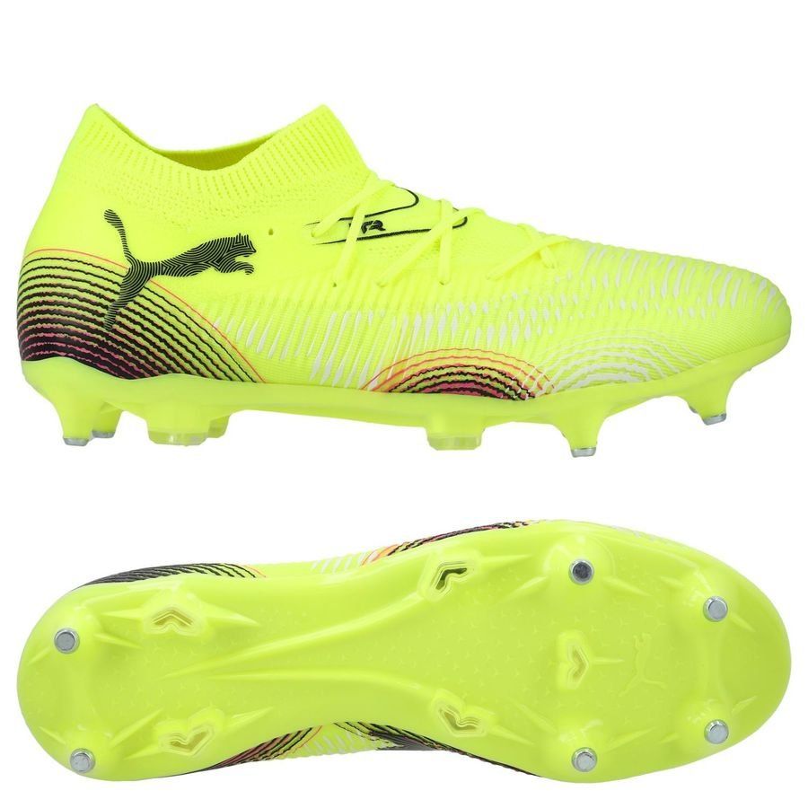 PUMA Future 8 Match SG Audacity - Jaune/Noir/Sun Struck