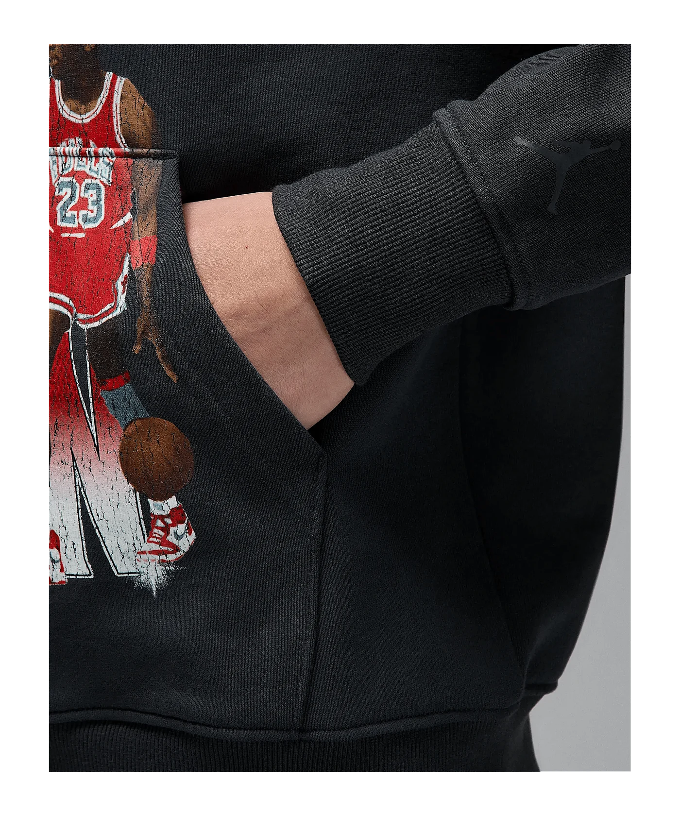 Jordan Flight Fleece Graphic Hoody Schwarz F045