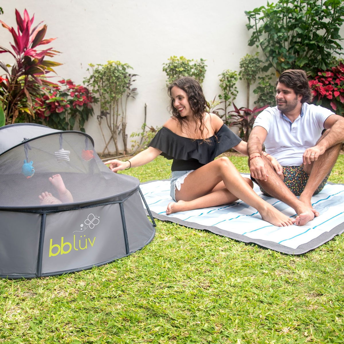 bblüvbblüv   Nidö 2in1 Pup Up Strandzelt
