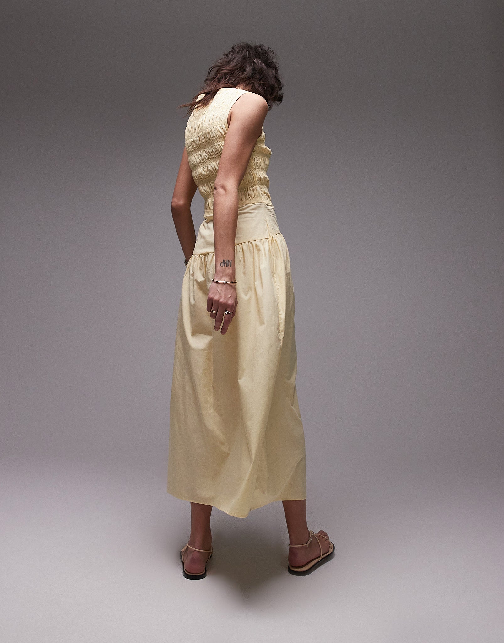 TOPSHOP Midi-jurk