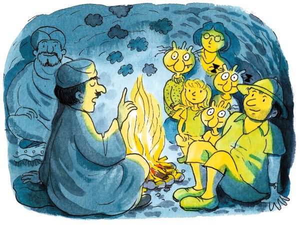Die Olchis und die grüne Mumie / Die Olchis-Kinderroman Bd.4