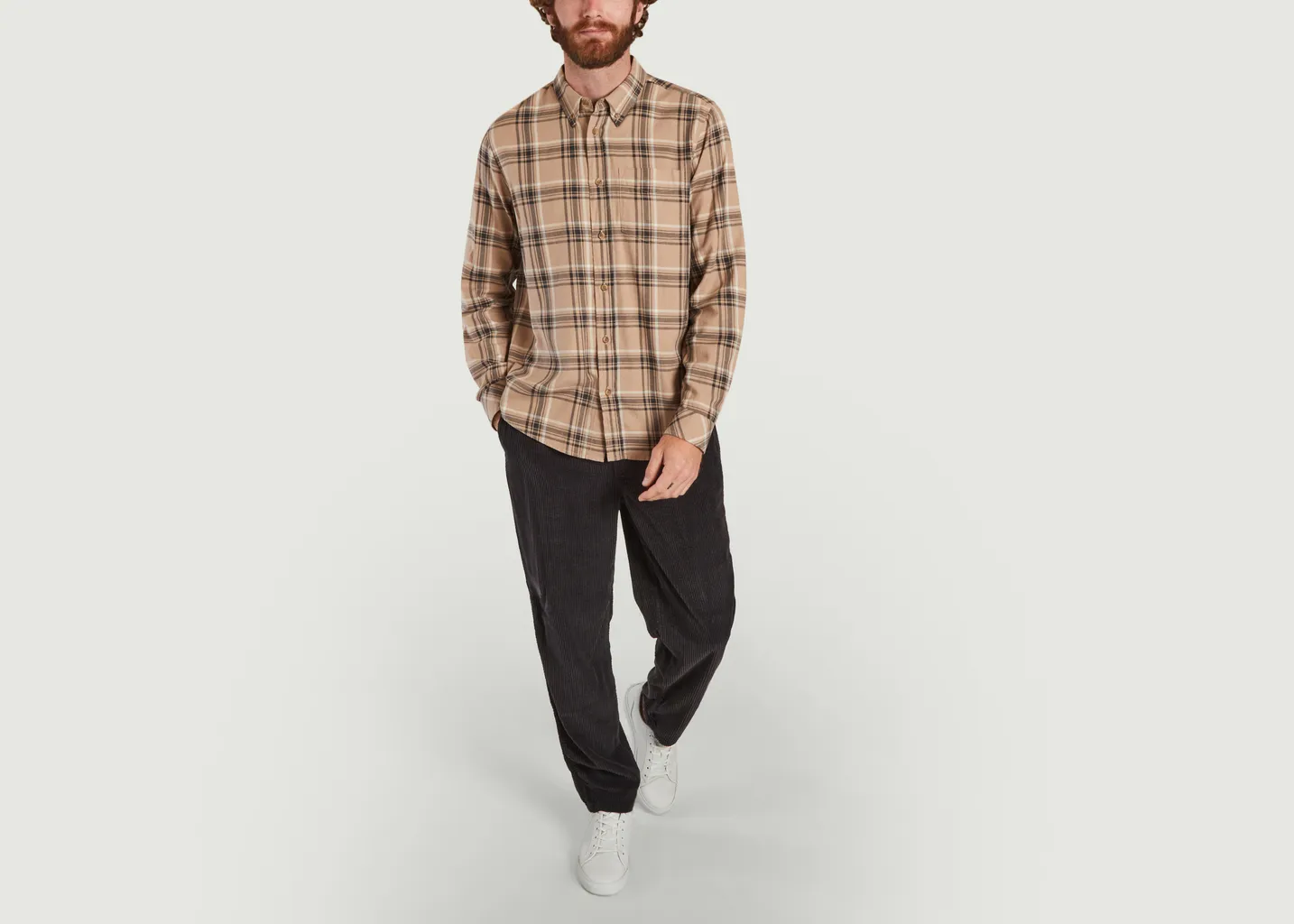 Chemise Sergé à Carreaux Chuck Nudie Jeans