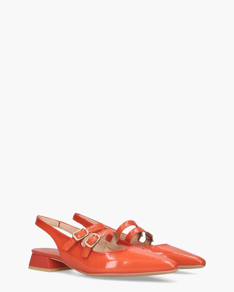Hispanitas CHV243462 Rood Dames Slinbackloafers