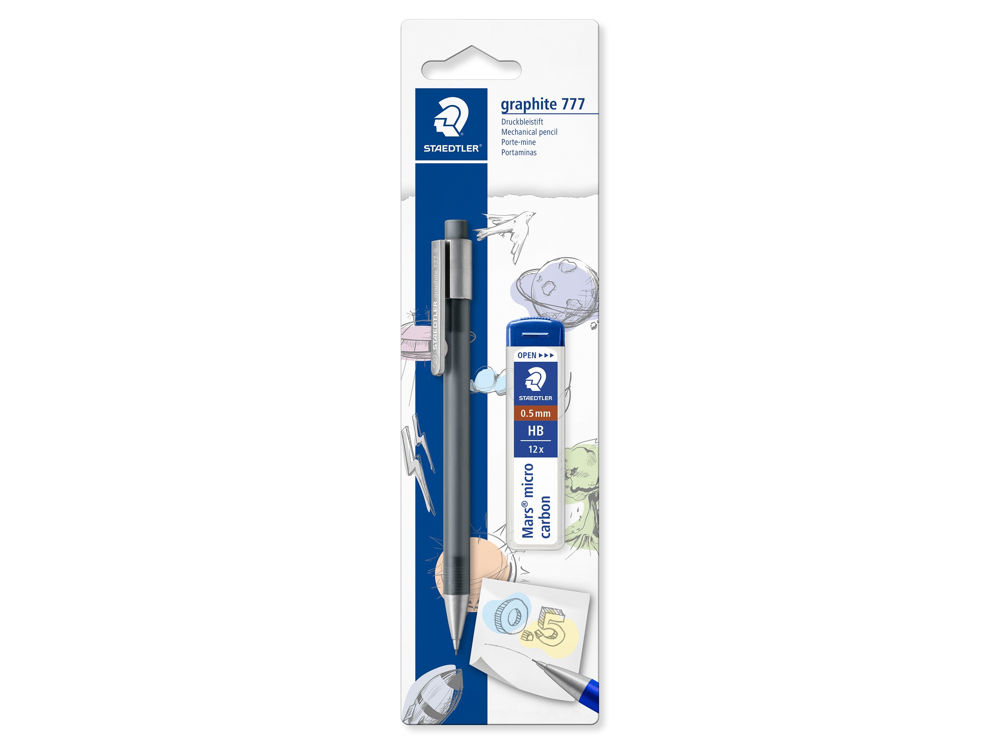 LAPISEIRA E MINAS STAEDTLER GRAPHITE 0.5 MM