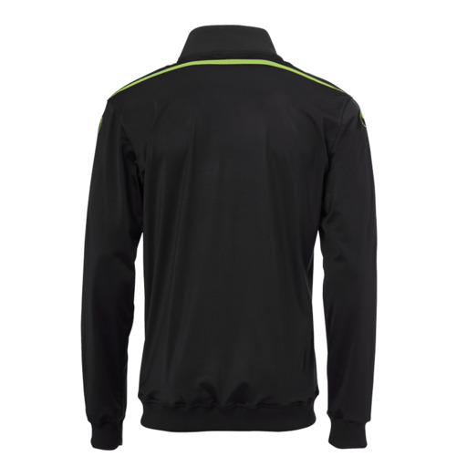 Jaqueta esportiva Score Track Jacket, preta/verde fluorescente, Uhlsport