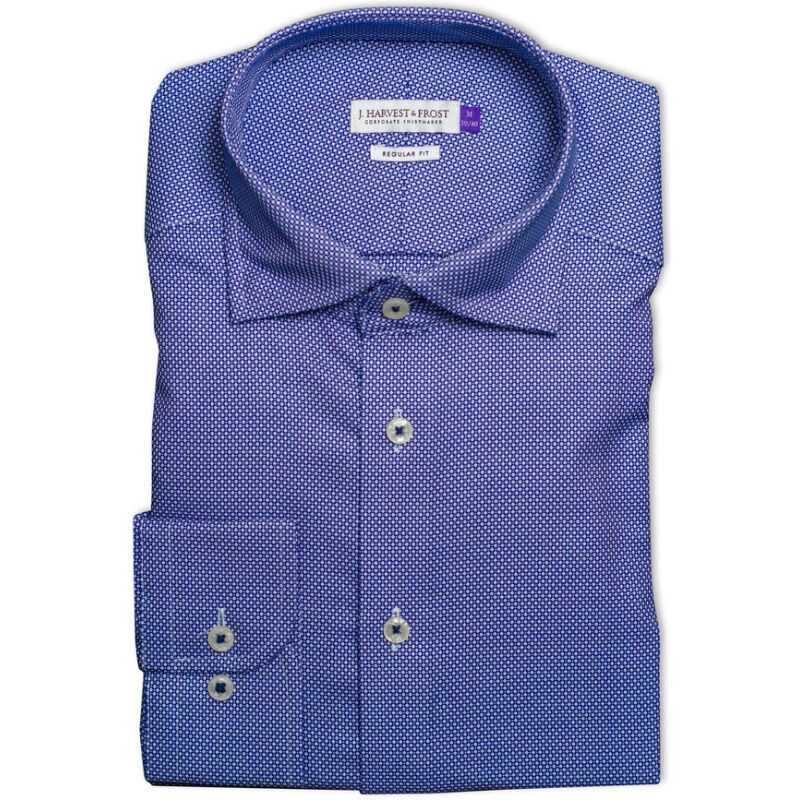 J.Harvest & Frost PB48 JacquardChemise Regular Fit Hommes