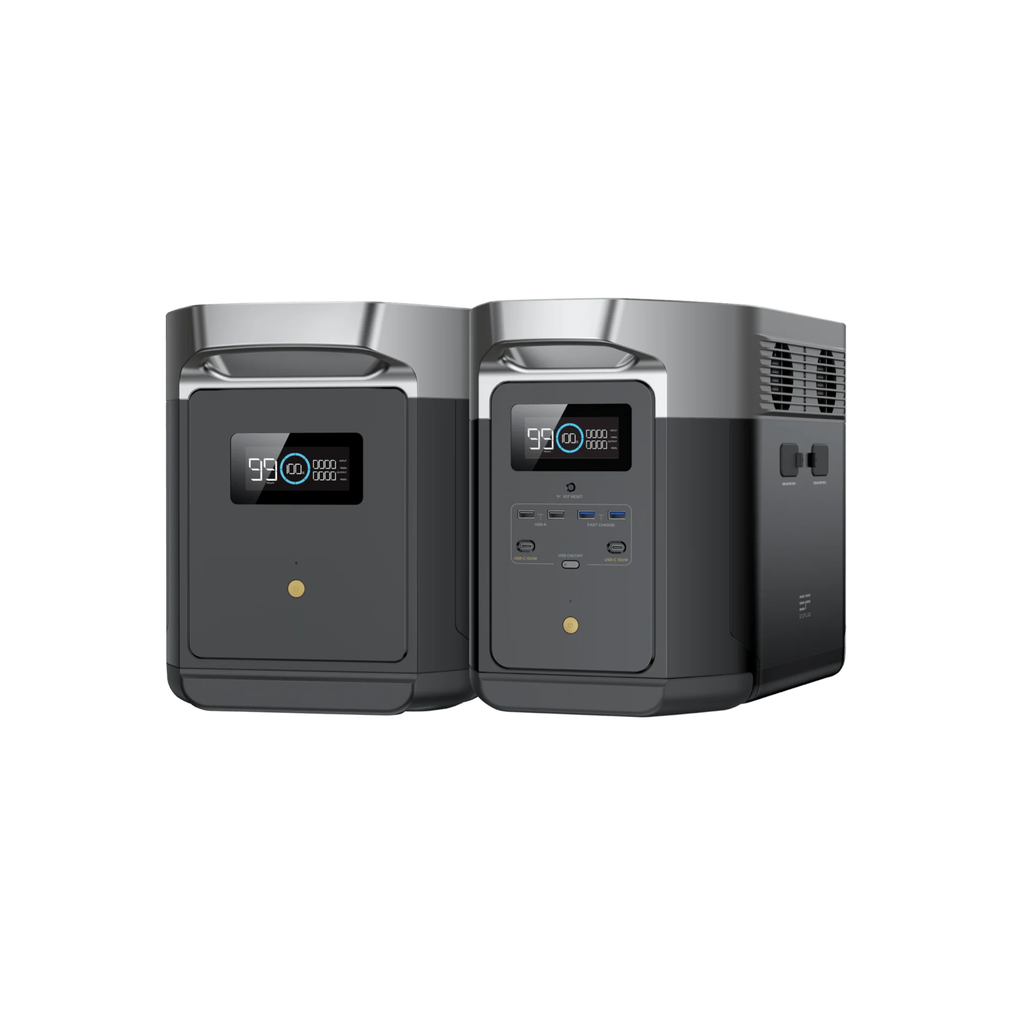 EcoFlow DELTA Max + DELTA Max Intelligenter Zusatzakku