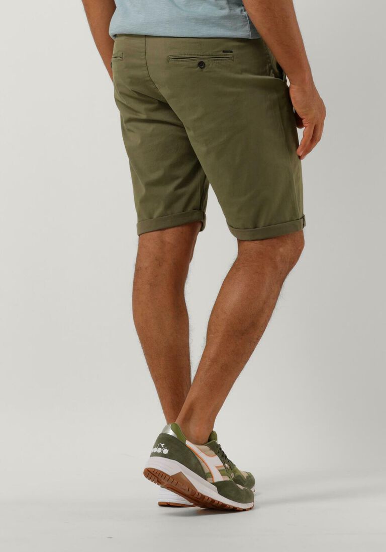DSTREZZED groene dstrezzed korte broek charlie shorts peach satin