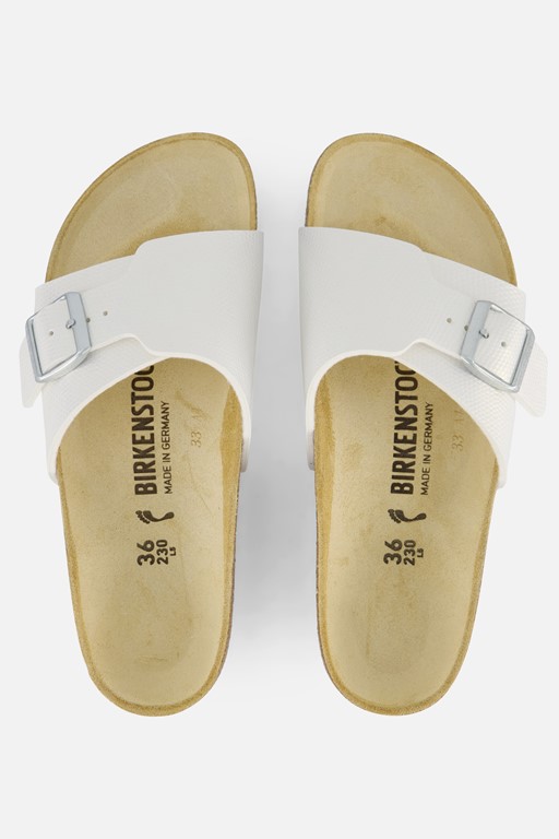 Birkenstock Catalina Sandalen wit Imitatieleer