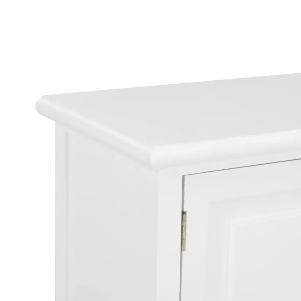 vidaXL - Tv-meubel - Wit - Hout