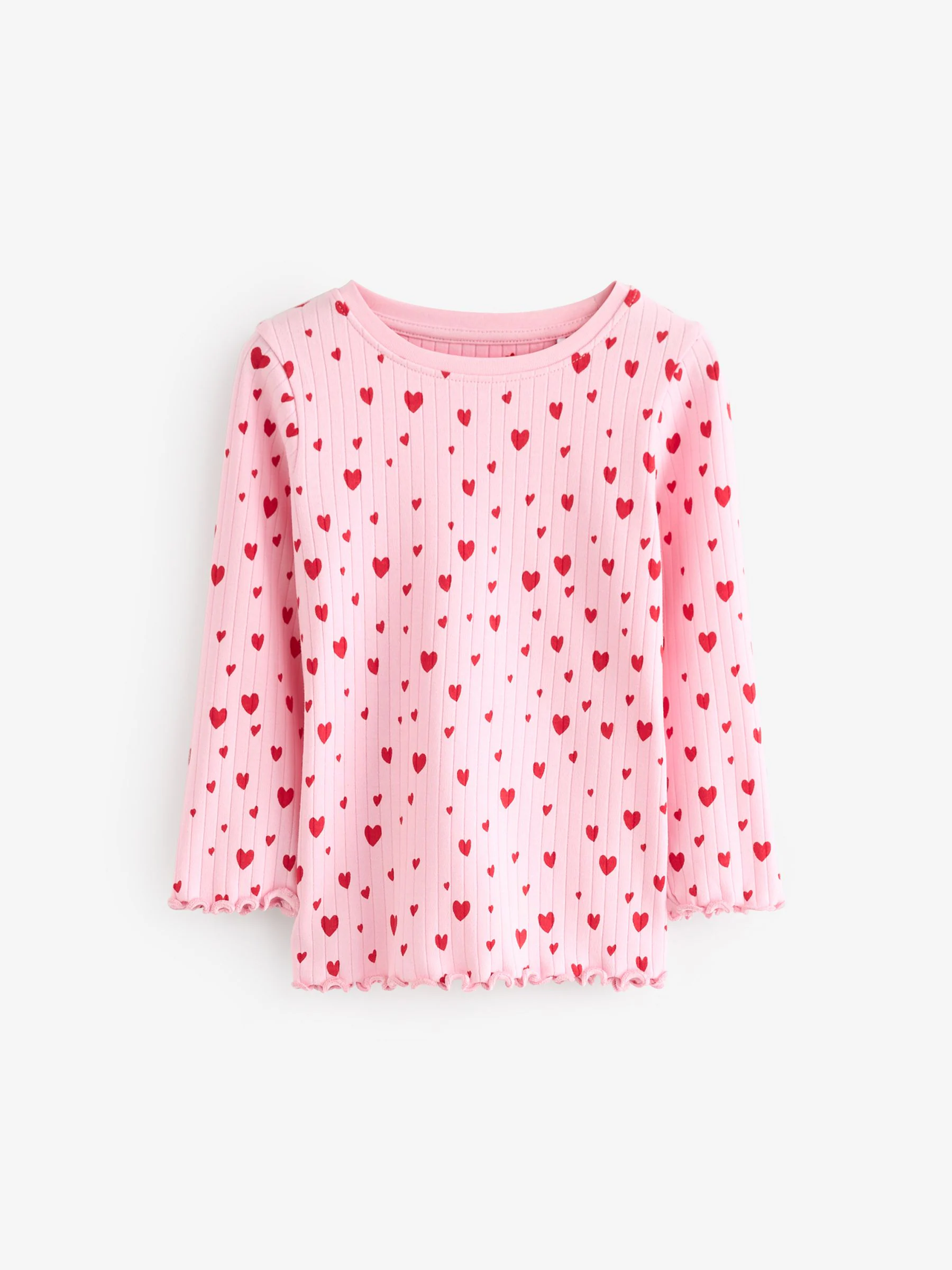 Rode strik/Hart - Verpakking van 3 knusse pyjama's (9 mnd-16 jr)