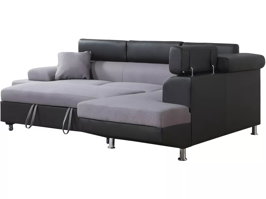 Canapé d'angle convertible 