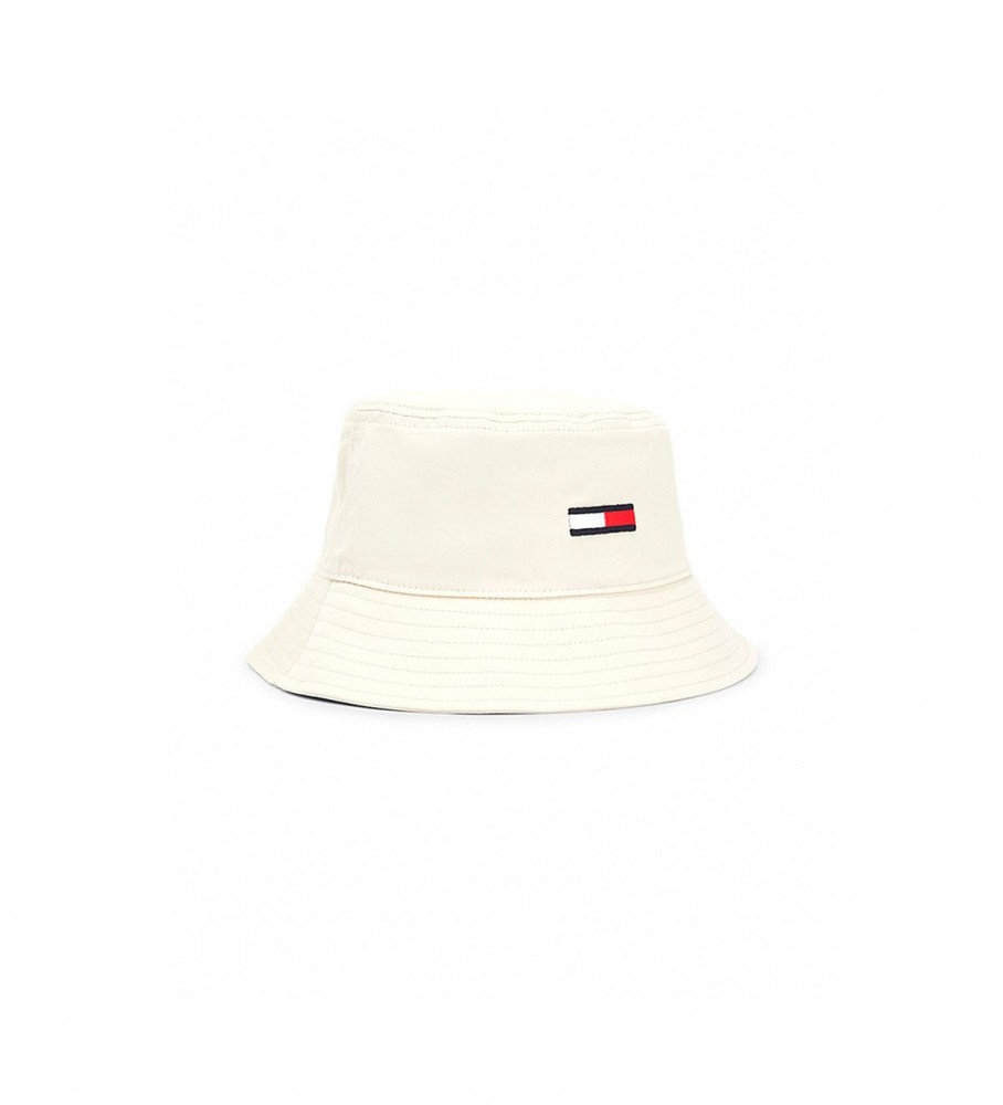 Chapéu de pescador bege Tommy Jeans
