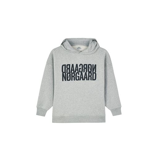 Mads Nørgaard Organic Heidi Sweatshirt, Light Grey Melange, 10 år