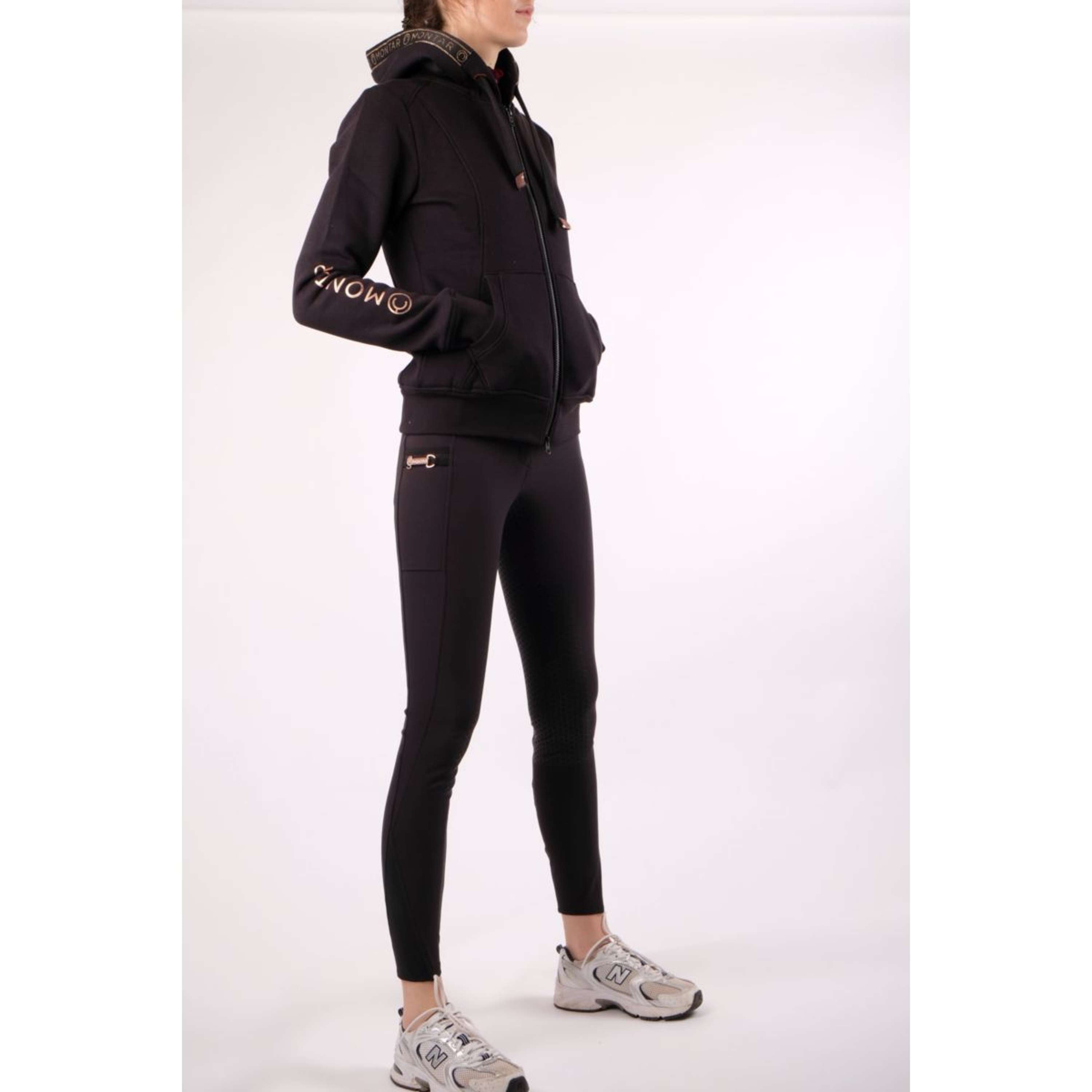 Montar Vest Macie Rosegold Logo Zwart