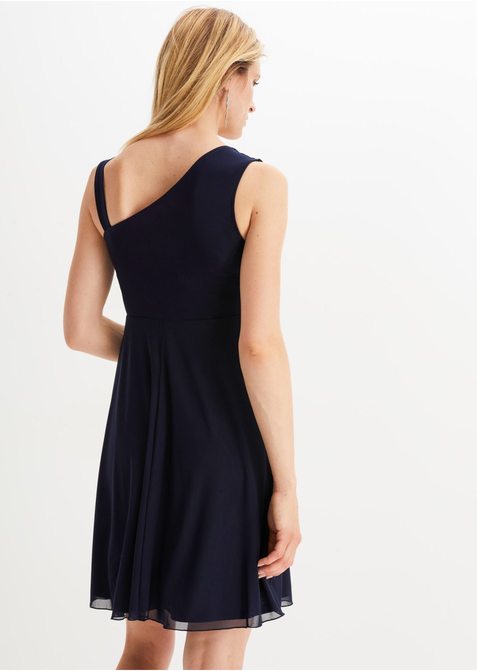 Robe avec application en strass