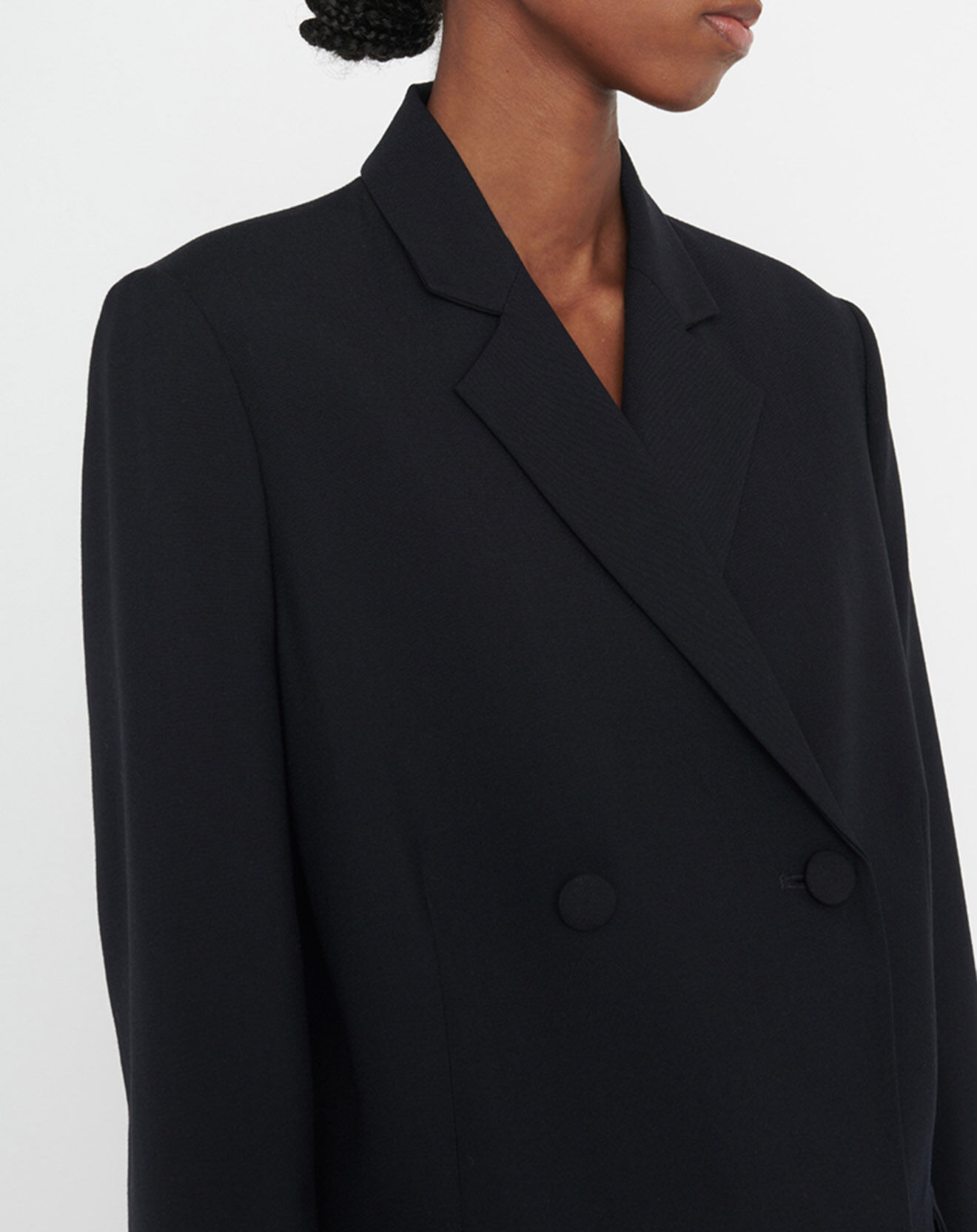Zapa Veste en Laine mélangée Vaella noire