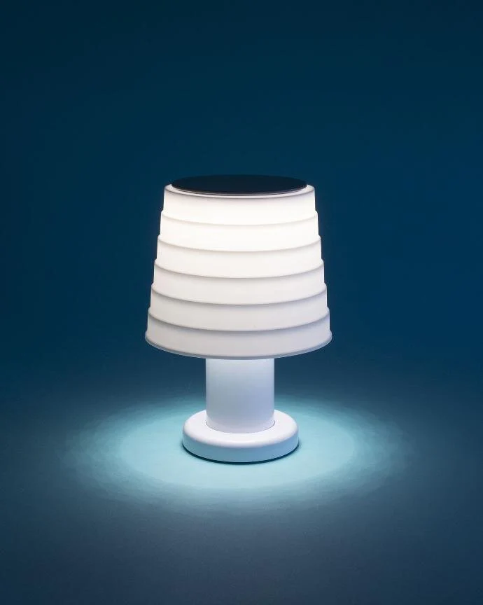 SOWDEN  PL5 Portable bordlampe - hvid