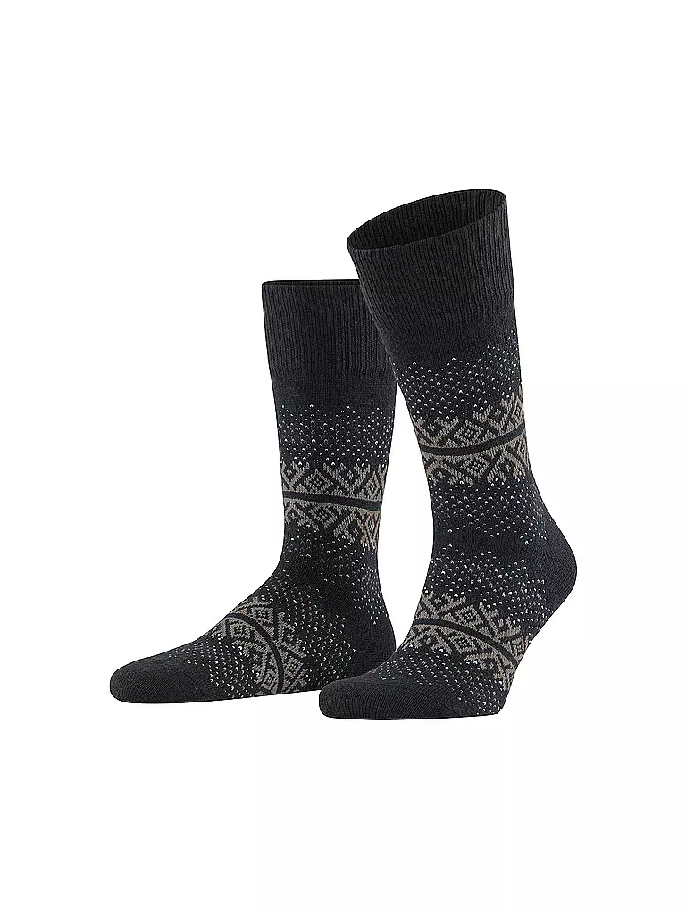 FALKE Socken INVERNESS black schwarz