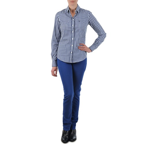 Gant - N.Y. KATE COLORFUL TWILL PANT - Bleu