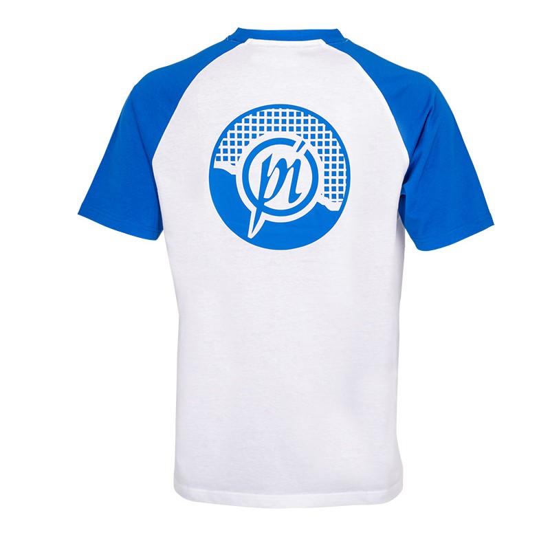 Tee Shirt Manches Courtes Homme Preston Innovations Lightweight White Raglan - Blanc