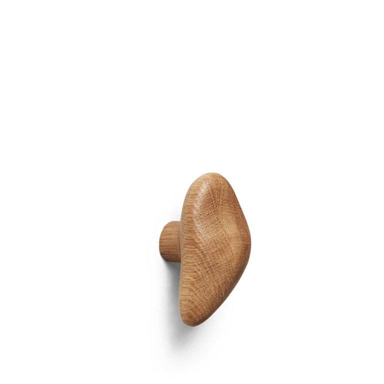 Ferm Living Cairn haken set van 2 donkerbruin
