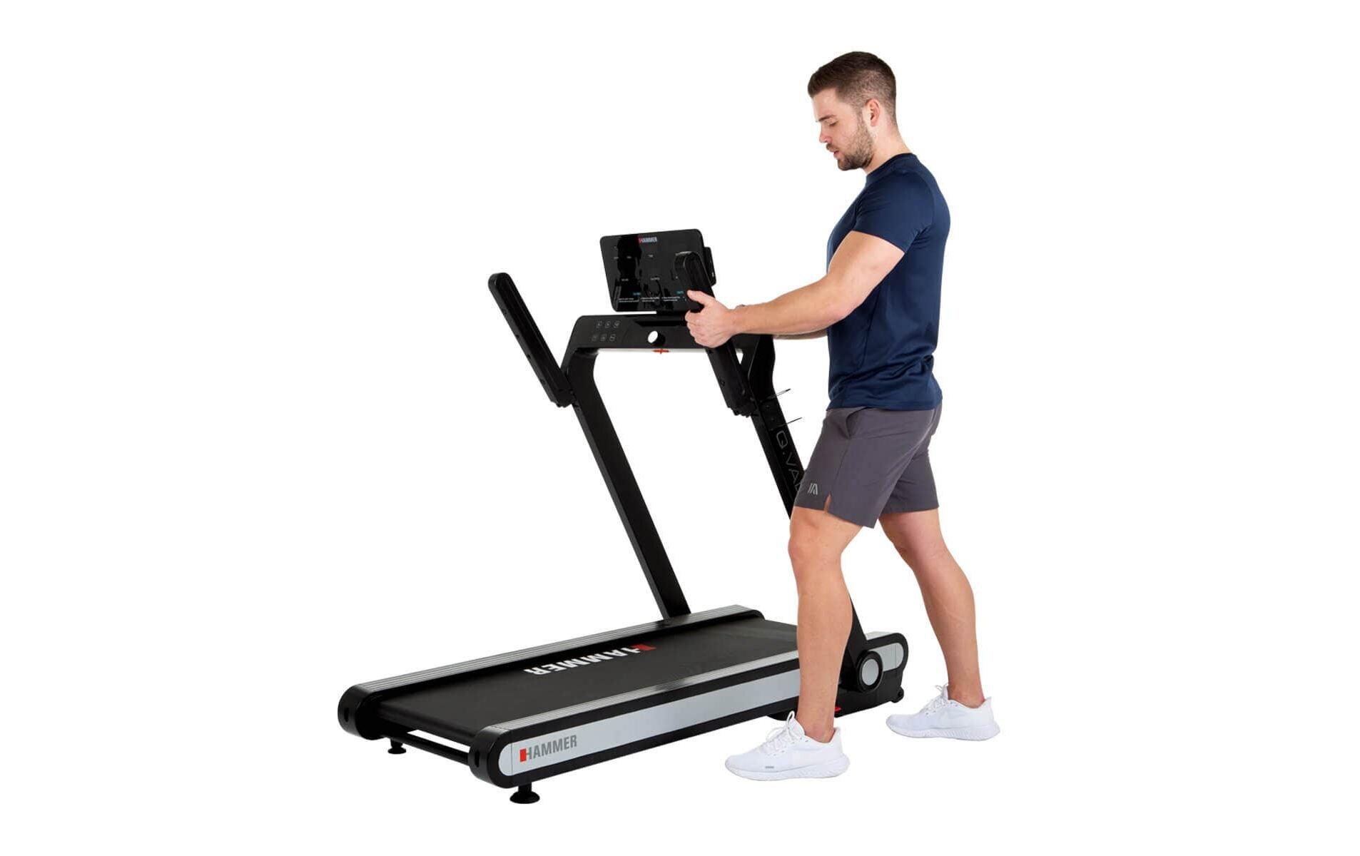 Laufband Q. Vadis 3.0<br>Modernes Laufband mit Tablet-Halterung