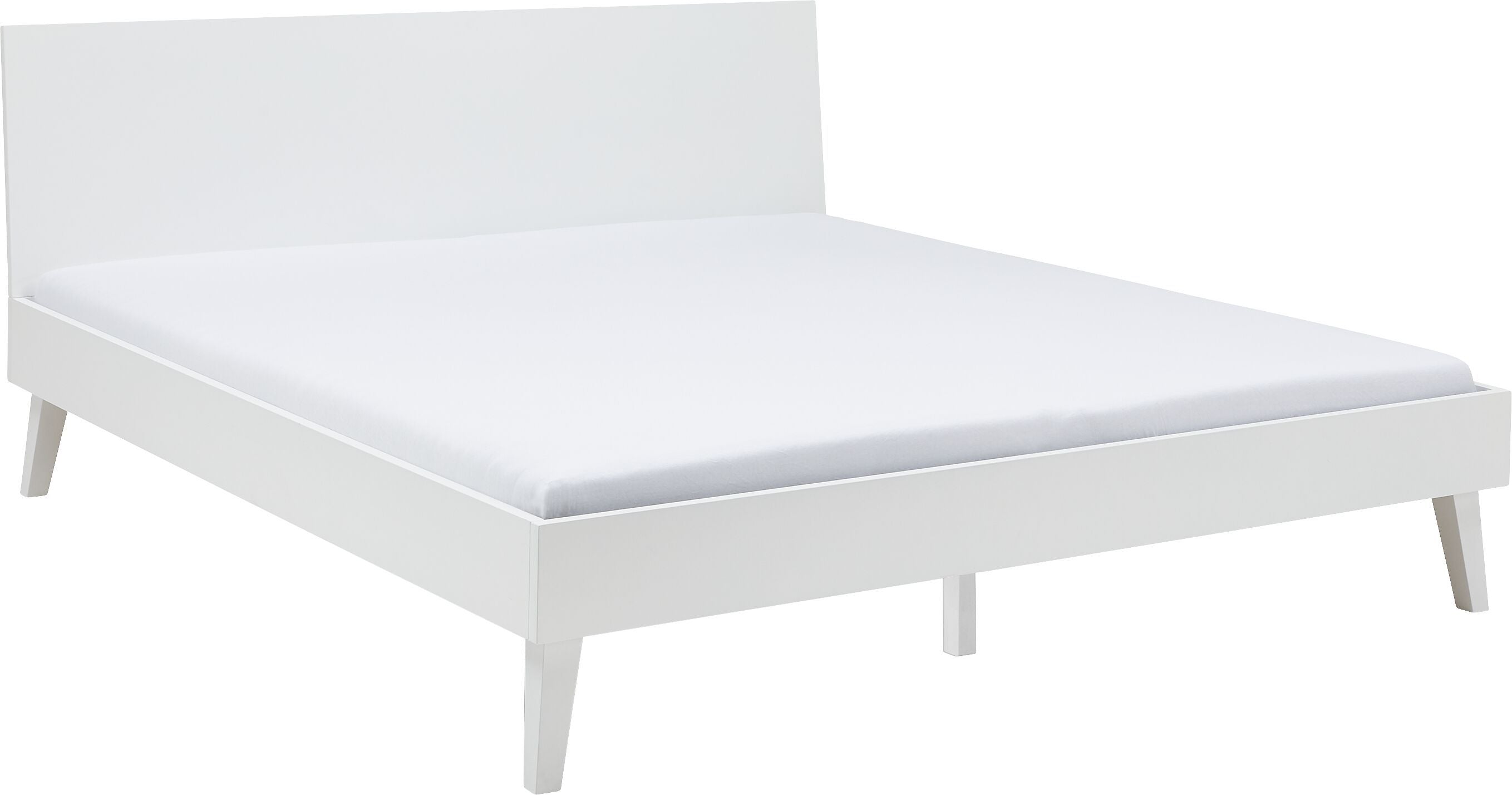 CARA Bett - Weiss / B: 180.0 cm x T: 200.0 cm