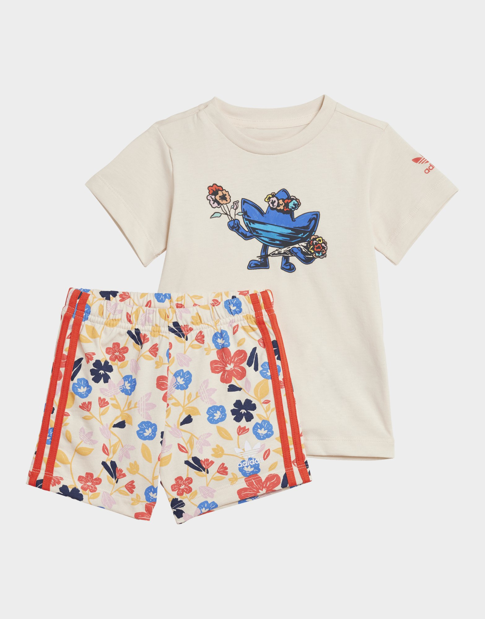 adidas Ensemble t-shirt short Floral