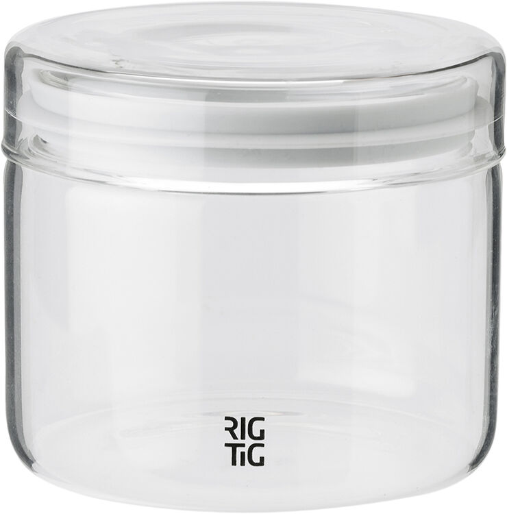 RIG TIG STORE-IT opbevaringsglas 0,5 l, light grey Light grey