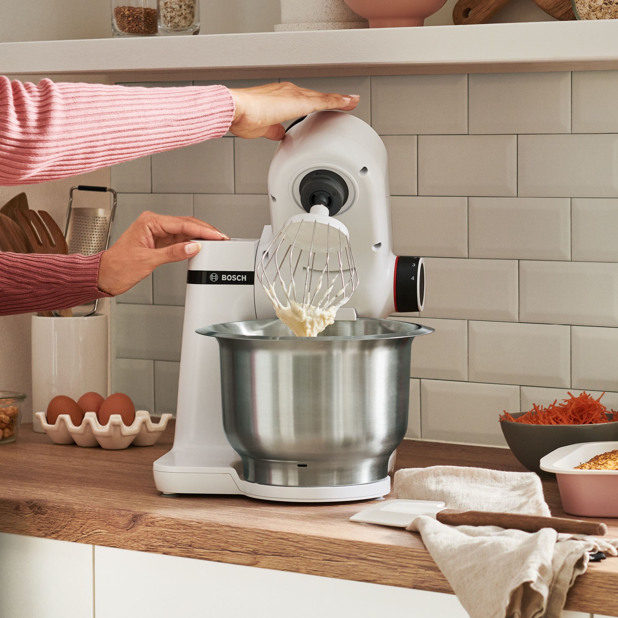 PRODUTO RECONDICIONADO # Robô de Cozinha MUM Série 2 700 W Branco, modelo MUMS2EW30-B