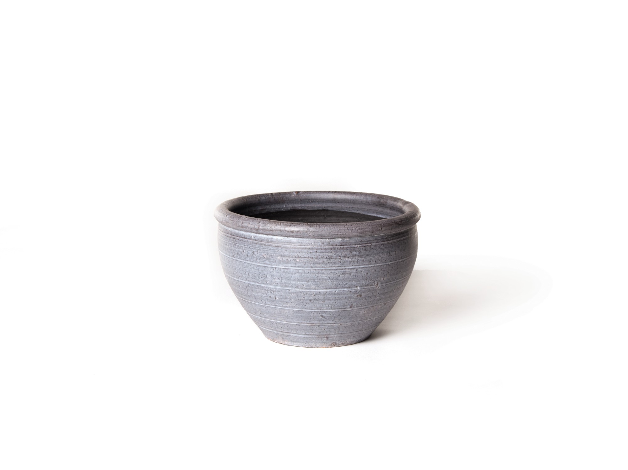 Übertopf 'Bark' L, grau, Ø 38 cm, H 25,5 cm günstig bestellen