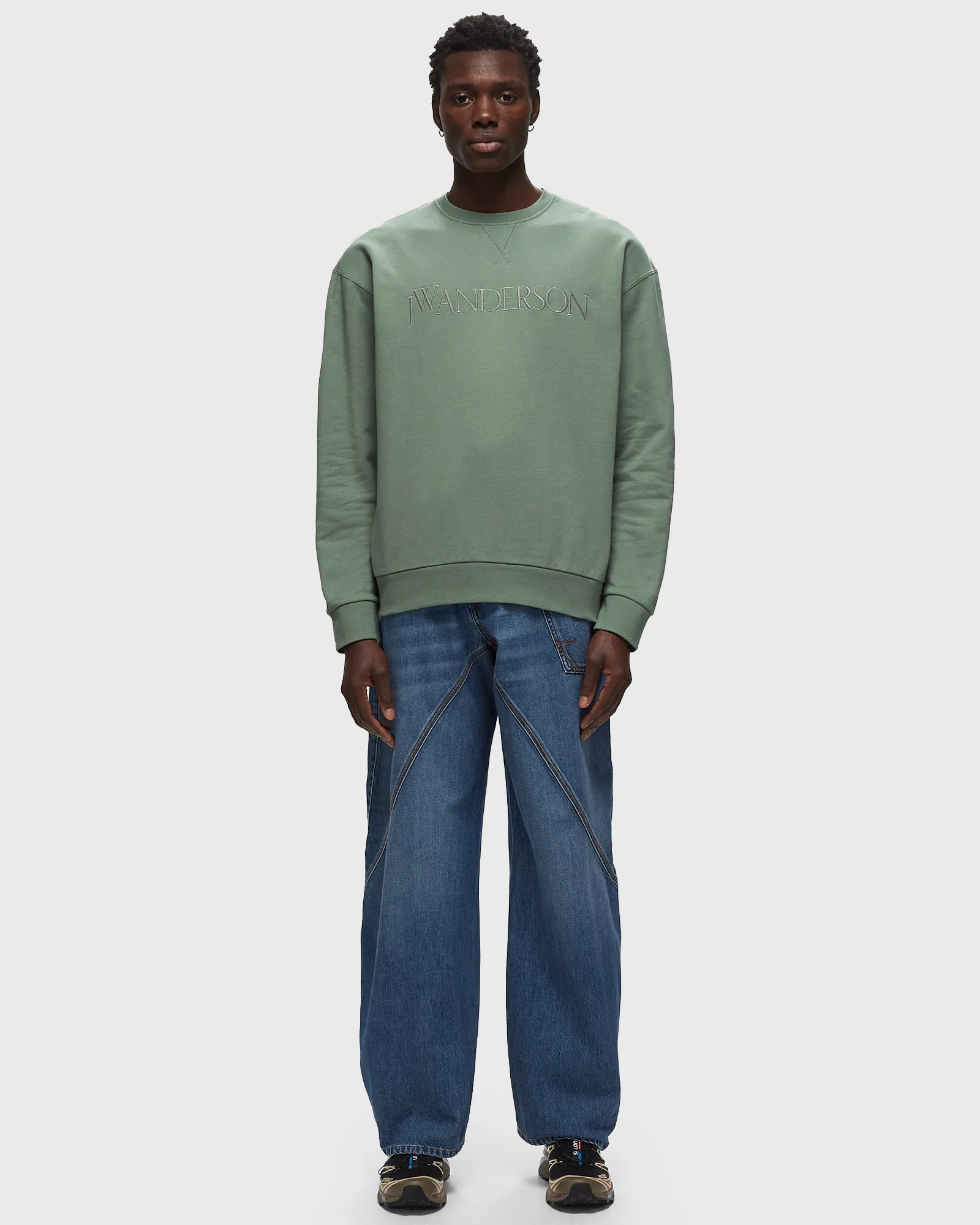 JW Anderson LOGO EMBROIDERY SWEATSHIRT