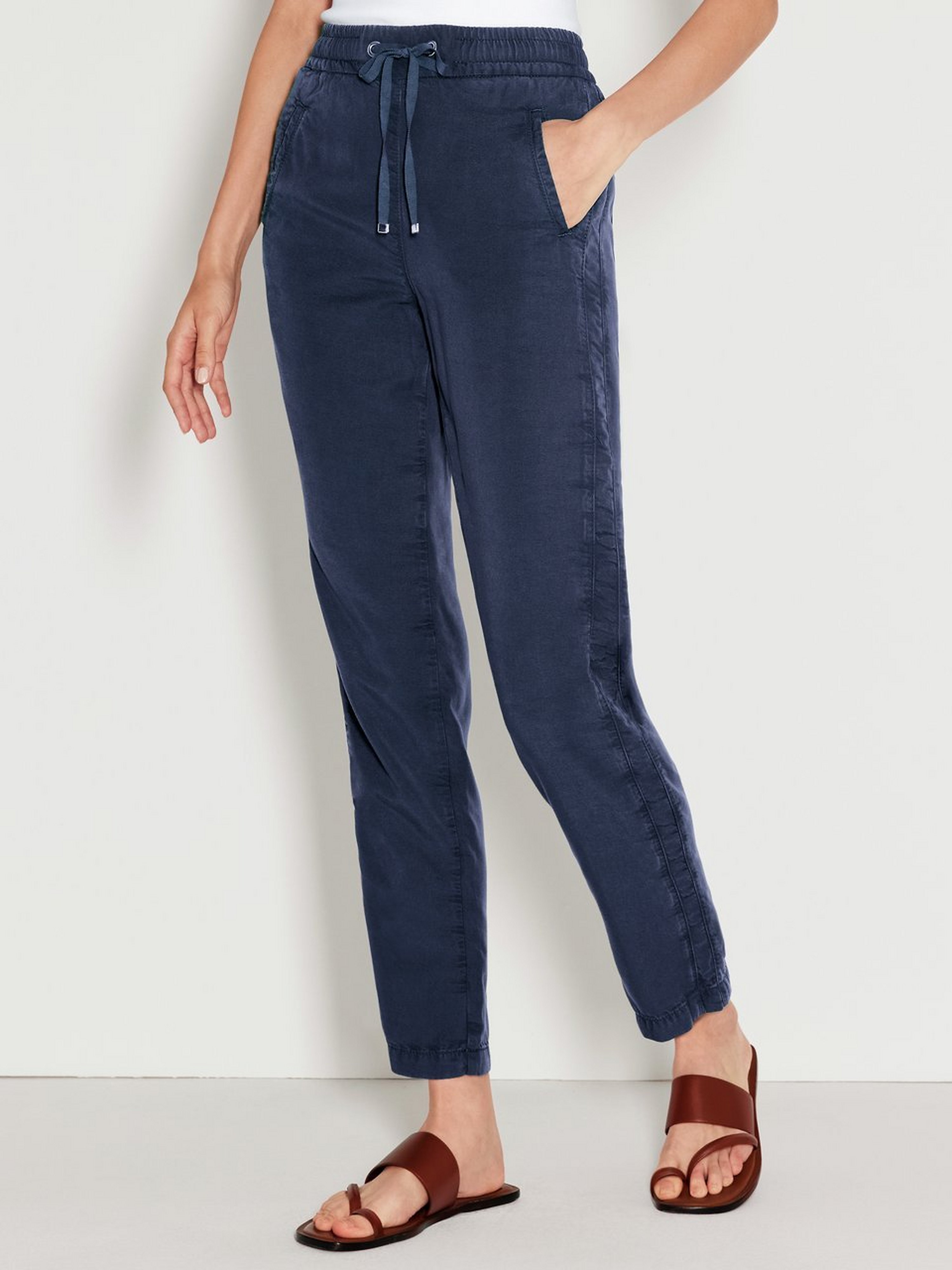 Knöchellange Hose Passform Cornelia