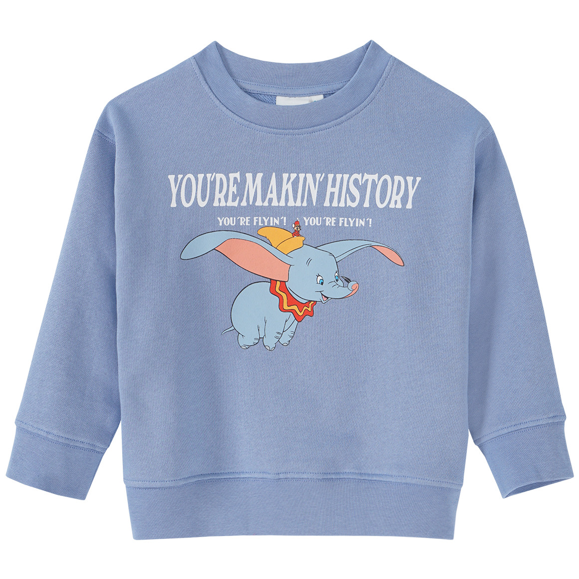 Topolino Disney Classics Sweatshirt mit Dumbo-Motiv hellblau
