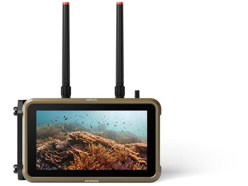 Atomos Recorder Ninja Monitor-Recorder mit kleinem Formfaktor, ideal für DSLR- und spiegellose Kameras