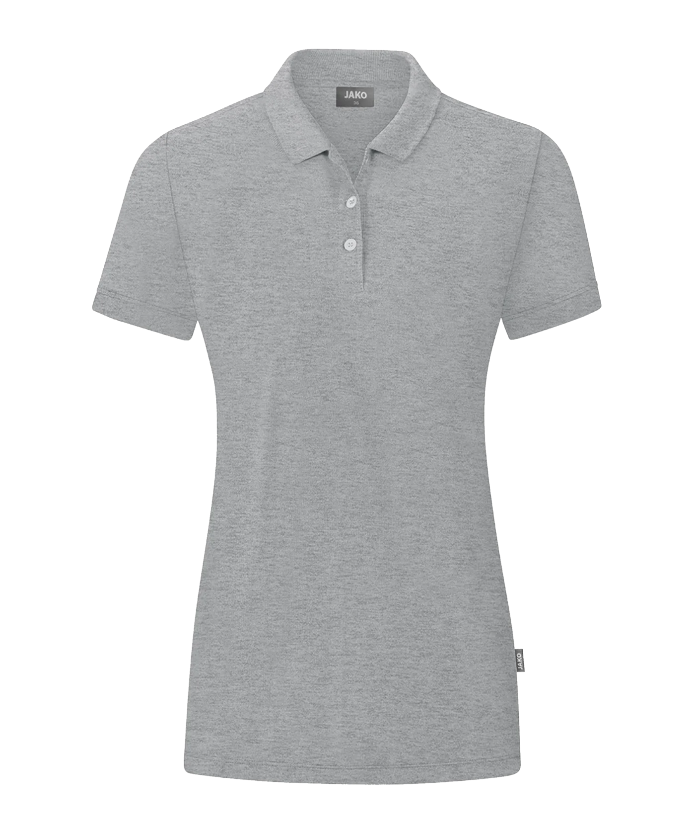 JAKO Organic Polo Shirt Damen Grau F520
