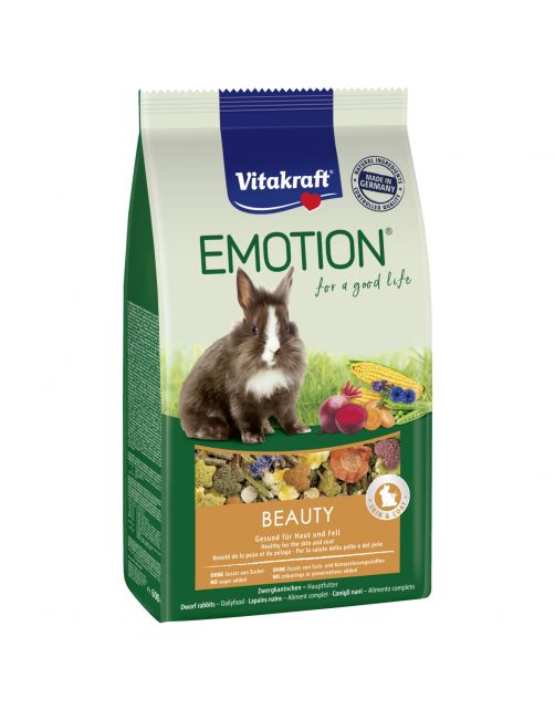 Vitakraft Emotion Beauty Selection Adult Konijn - Konijnenvoer - 1.5 kg