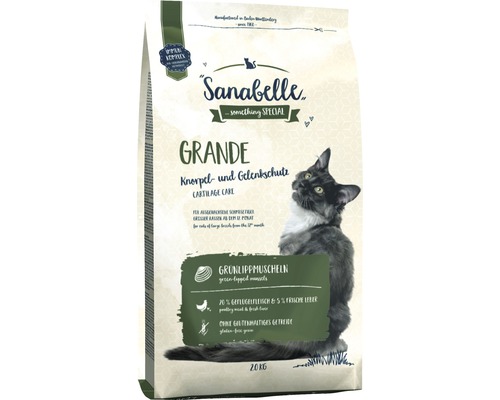 Sanabelle Grande droogvoer voor katten met kraakbeen- en gewrichtsbescherming, 2 kg