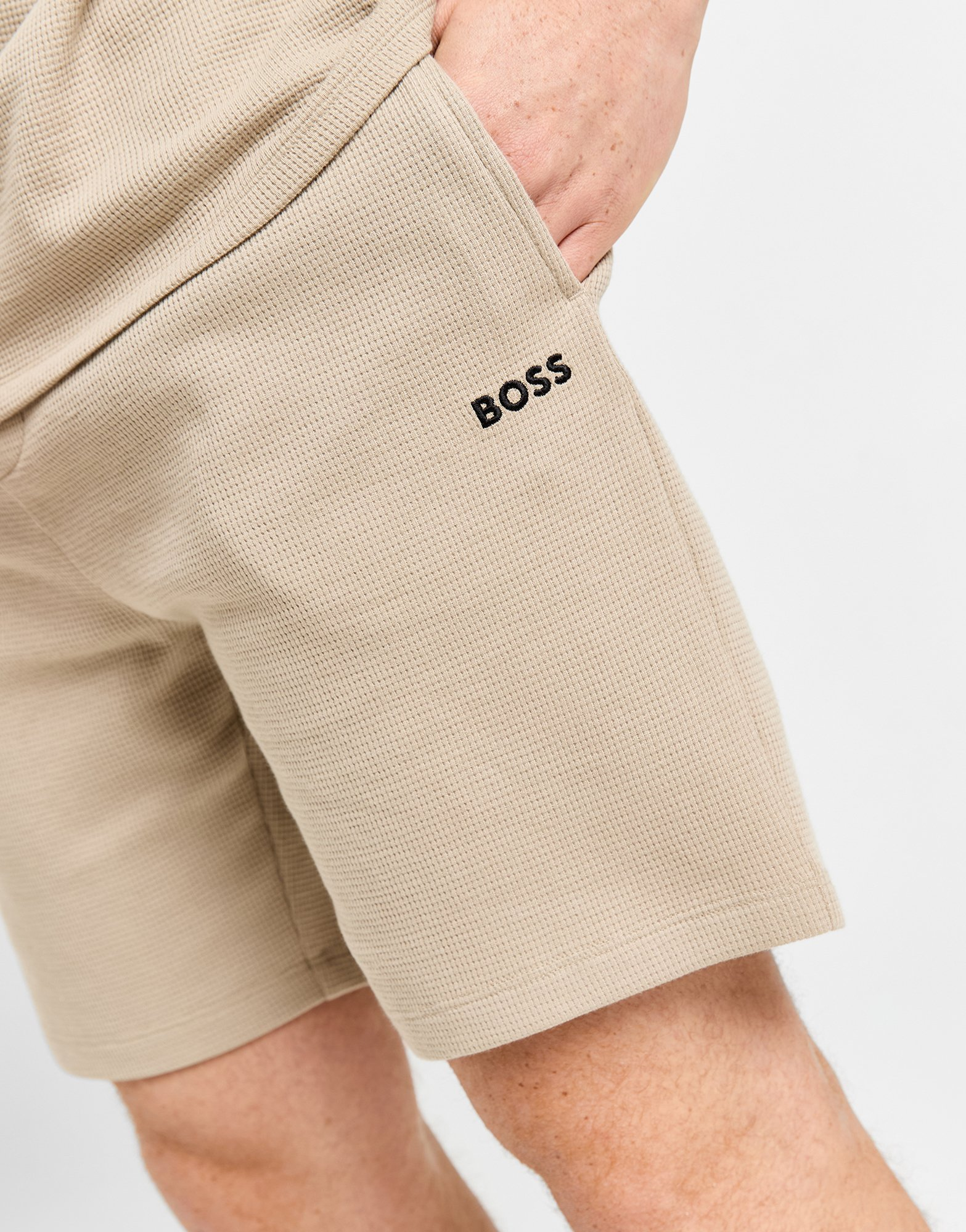 BOSS Short Waffle Homme