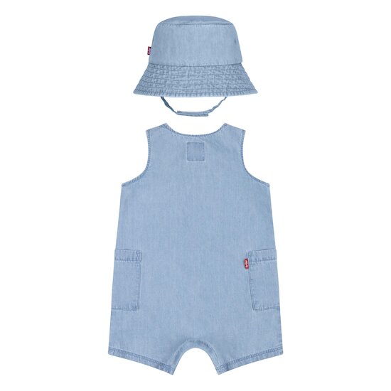Ensemble Barboteuse + Bob   Denim        de               Levi's Kids