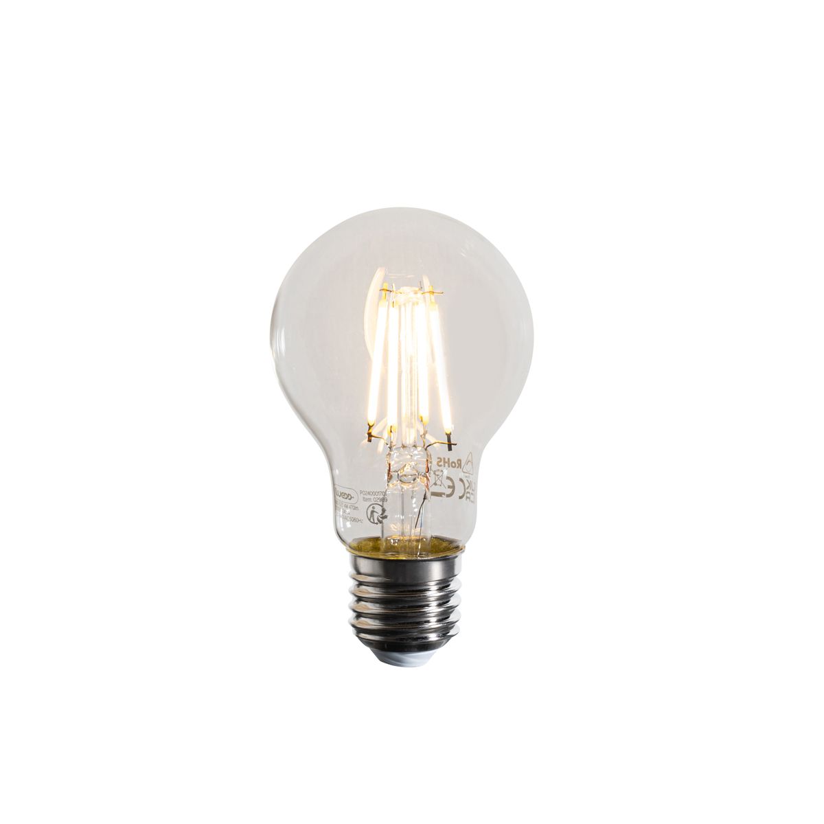 E27 dimbare LED lamp A60 helder 4W 470 lm 2700K