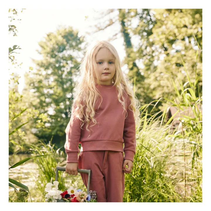 Minimalisma Pull Coton Bio Ego | Rose