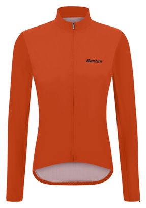 Veste Coupe-Vent Unisexe Santini RTR Orange